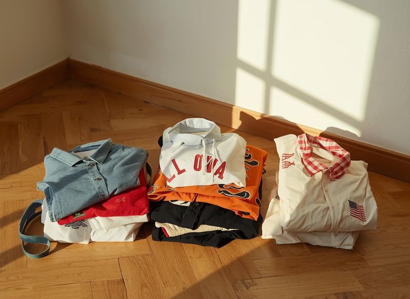 옷을 세 그룹으로 나누기