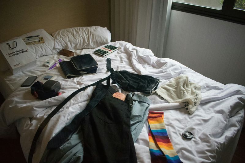 少ない服での組み合わせ