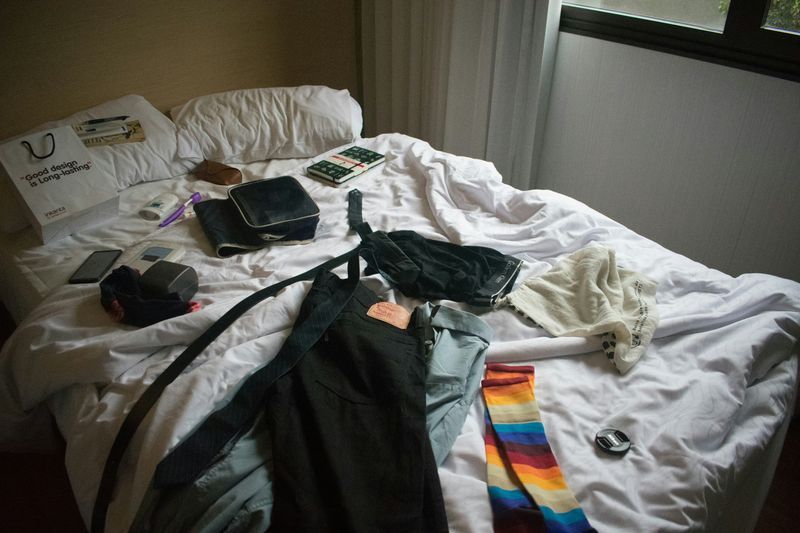 少ない服での組み合わせ